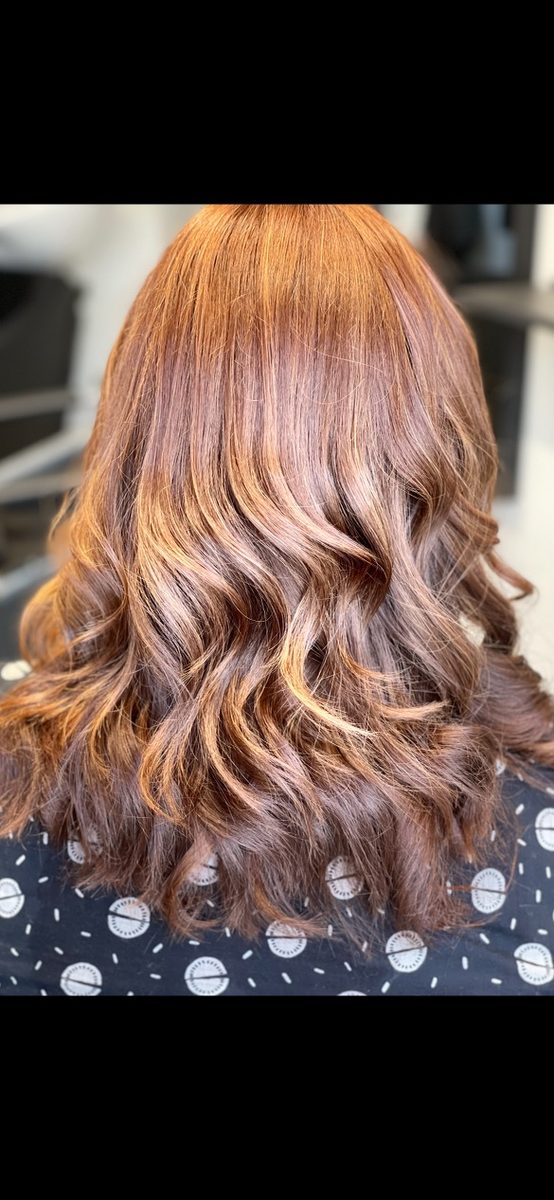 Balayage — arbejde fra salonen
